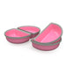 SureFeed Half Bowls, 4pk Color Pink