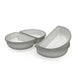 SureFeed Half Bowls, 4pk Color Grey