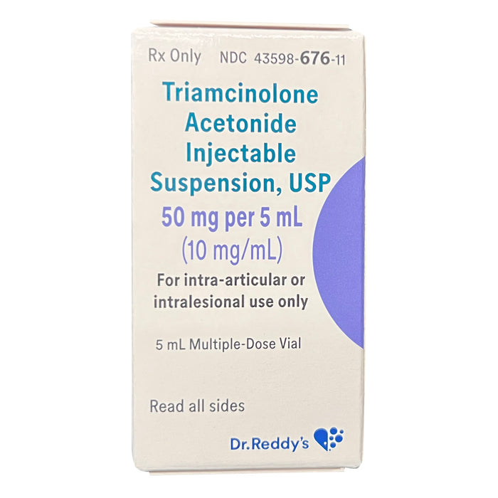 Rx Triamcinolone Acetonide Injectable Suspension Injection for Dogs & Cats, 10mg/ml x 5ml Vial