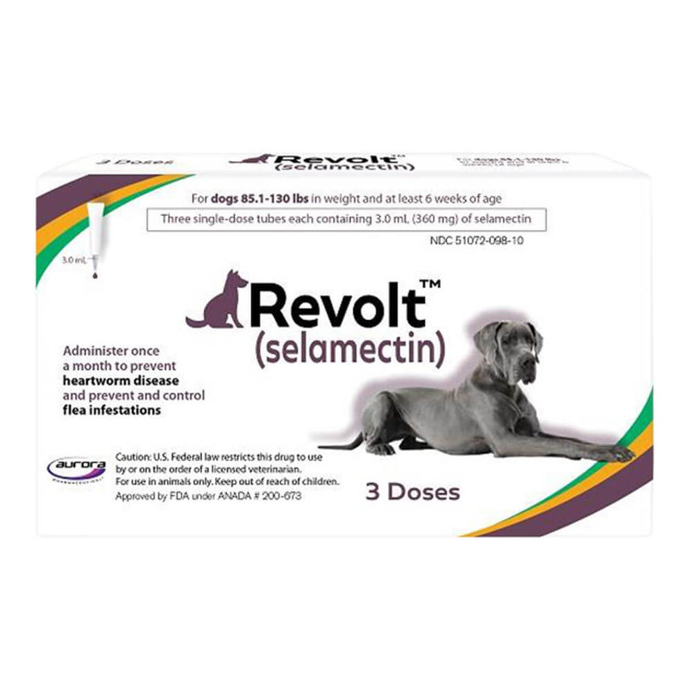 Rx Revolt (selamectin) Topical Parasiticide for Dogs — Lambert Vet Supplies