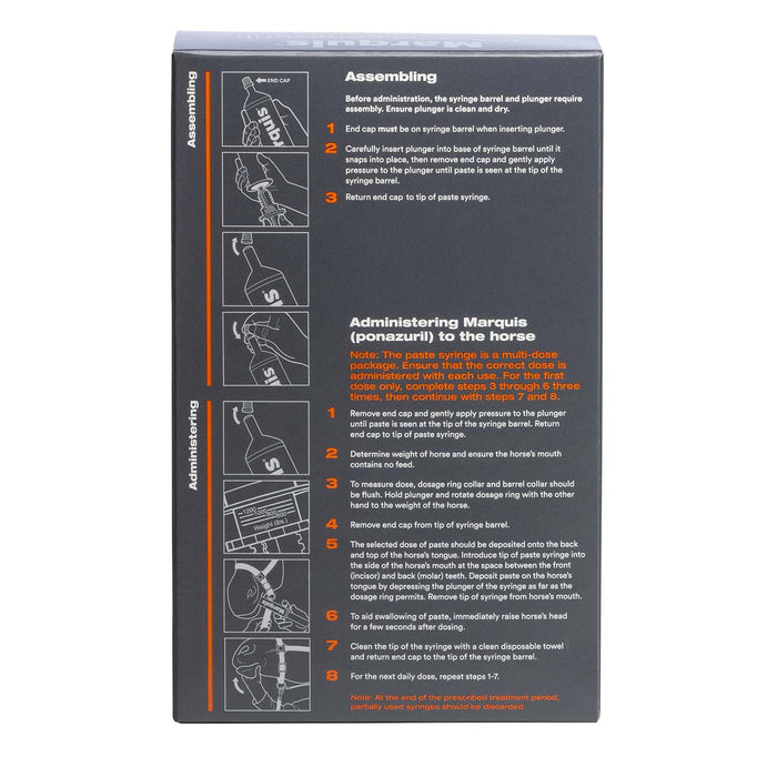 Rx Marquis (15% w/w ponazuril) Antiprotozoal Oral Paste for Horses