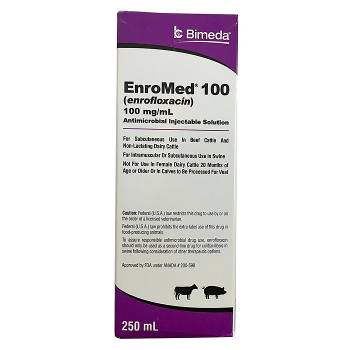 Rx EnroMed 100, 250ml  