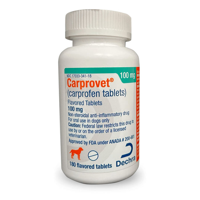 Rx Carprovet Flavored Tablets 100 mg, 180 ct Flavor Beef