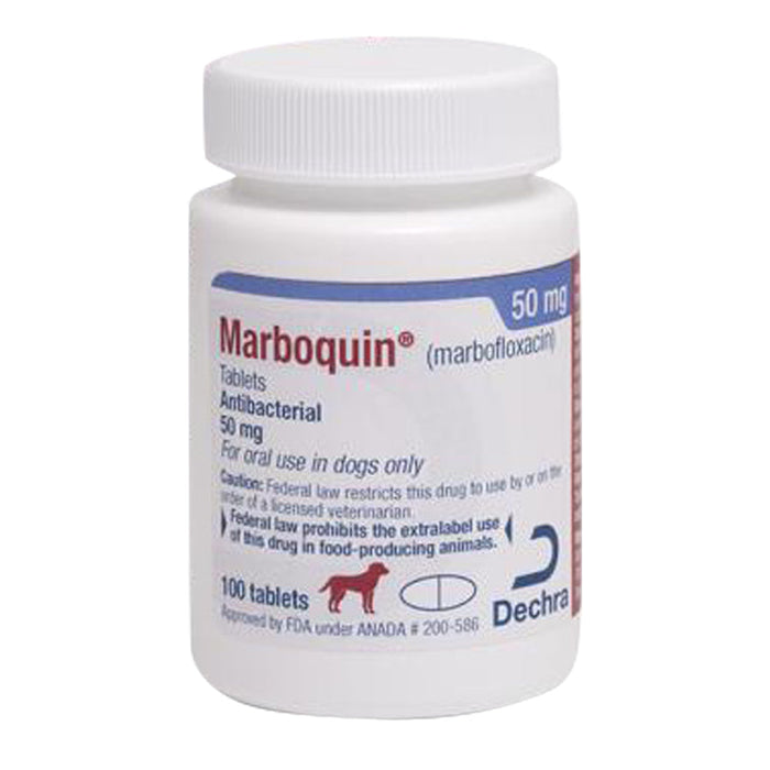 Rx Marboquin (Marbofloxacin) for Dogs – Broad-Spectrum Antibiotic for Skin & Urinary Tract Infections