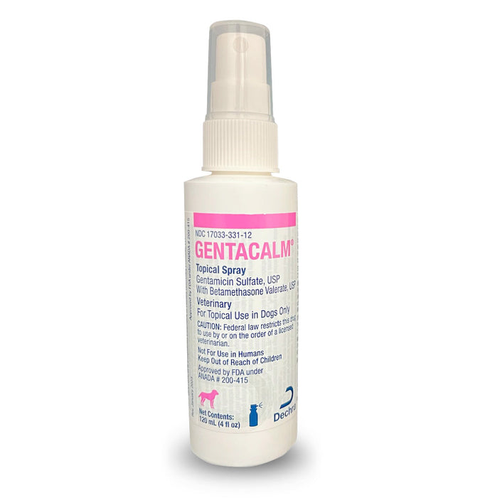 Rx Gentacalm Topical Spray Size 120ml