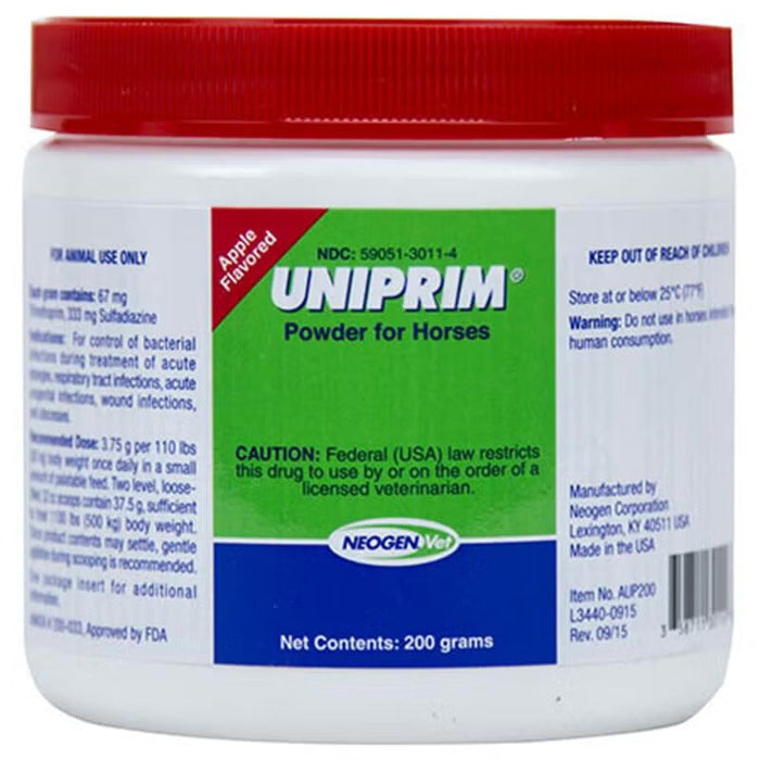 Rx Uniprim Powder Apple 200g Size 200g