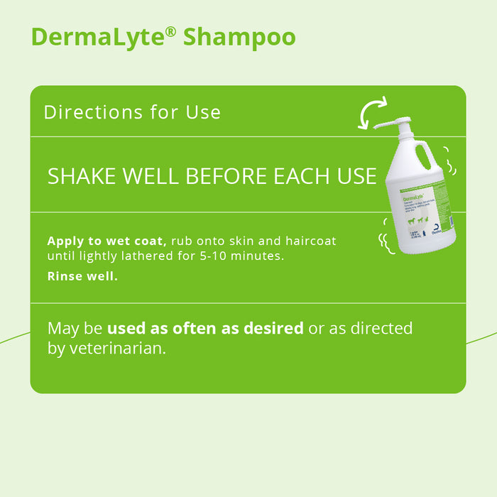 Dermalyte Shampoo for Dogs, Cats & Horses