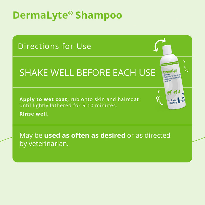 Dermalyte Shampoo for Dogs, Cats & Horses
