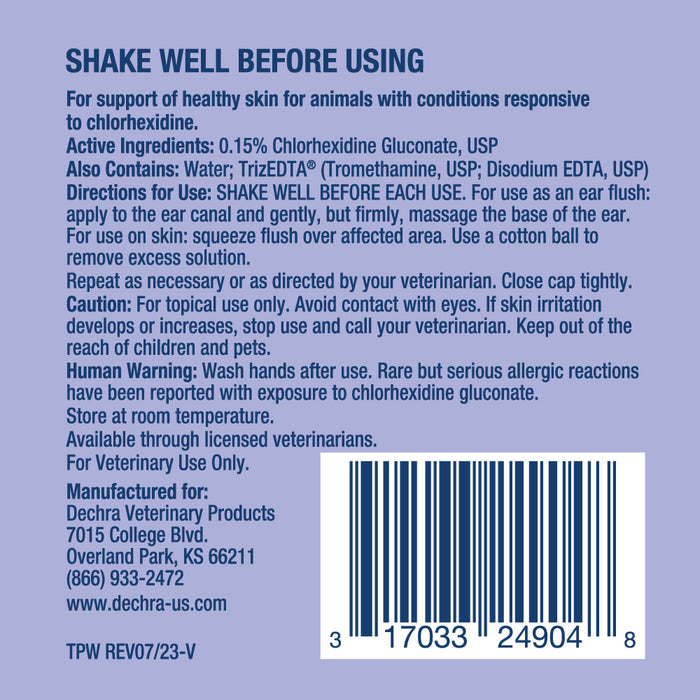 TrizChlor Ear Flush for Dogs and Cats, 4 fl oz