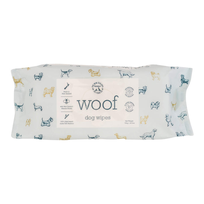 Woof Dog Wipe Manuka Honey Size 26.5oz