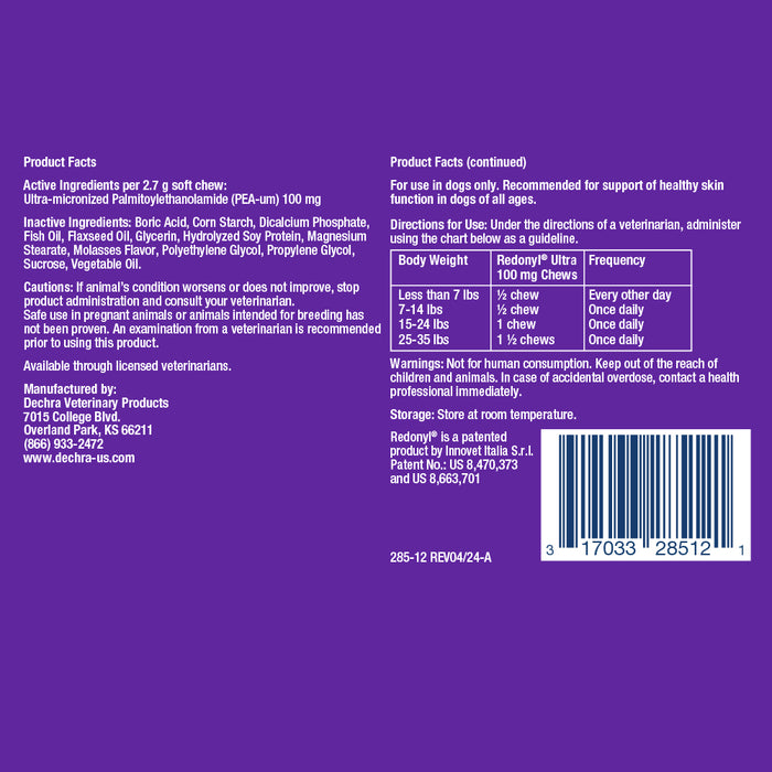 Redonyl Ultra Soft Chews for Dogs, 120 ct