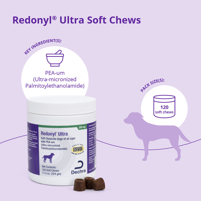 Redonyl Ultra Soft Chews for Dogs, 120 ct