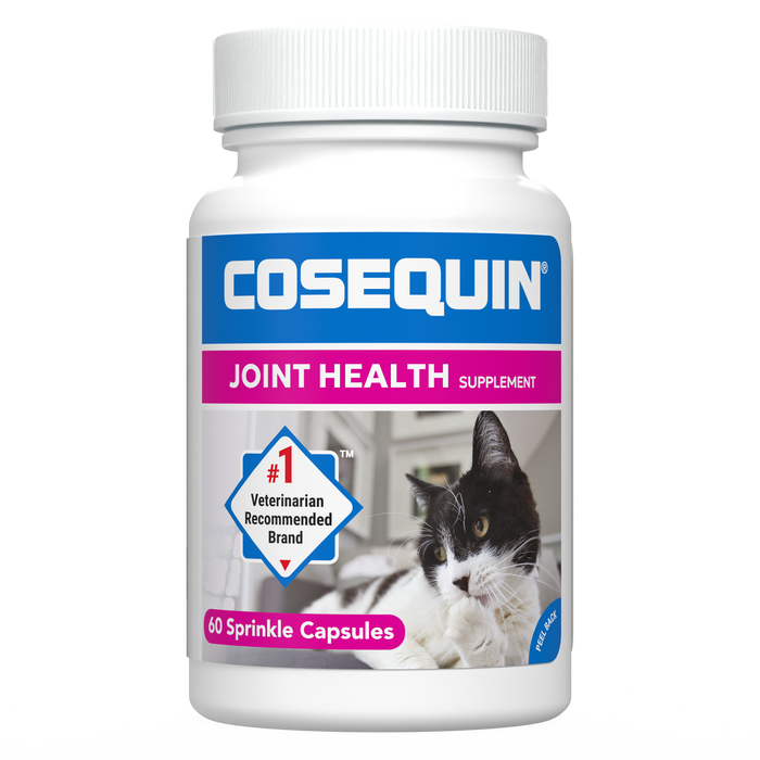 Nutramax Cosequin for Cats Joint Health Supplement, Sprinkle Capsules, 60 Count Count 