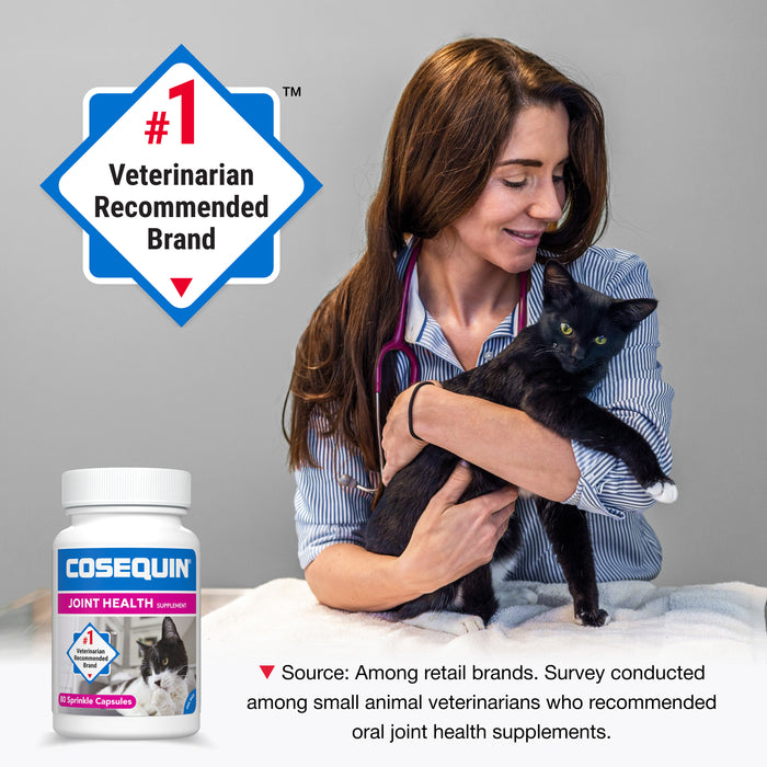 Nutramax Cosequin Joint Health with With Glucosamine and Chondroitin Supplement for Cats