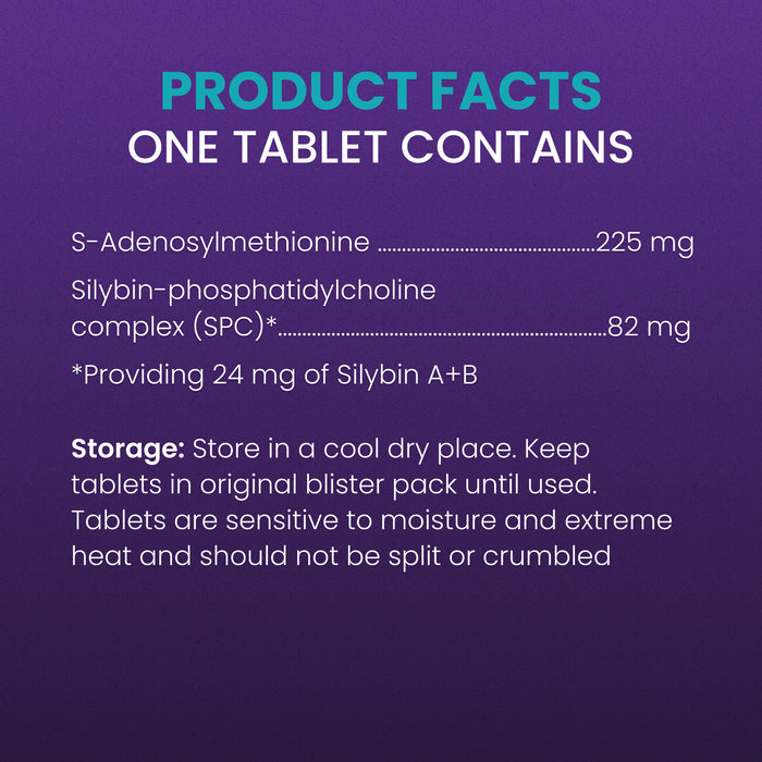 Nutramax Denamarin Liver Health, Stabilized Tablets