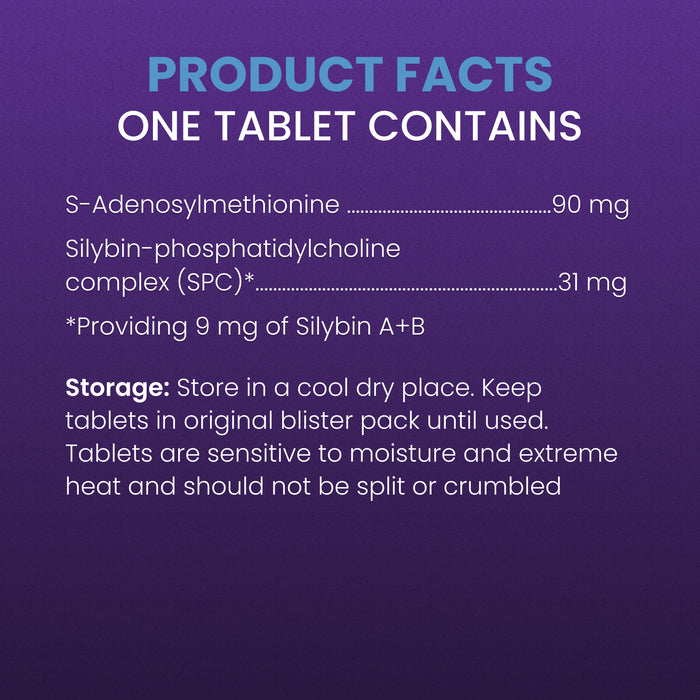Nutramax Denamarin Liver Health, Stabilized Tablets