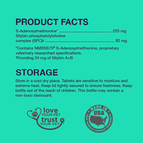 Nutramax Denamarin Liver Health, Chewable Tablets