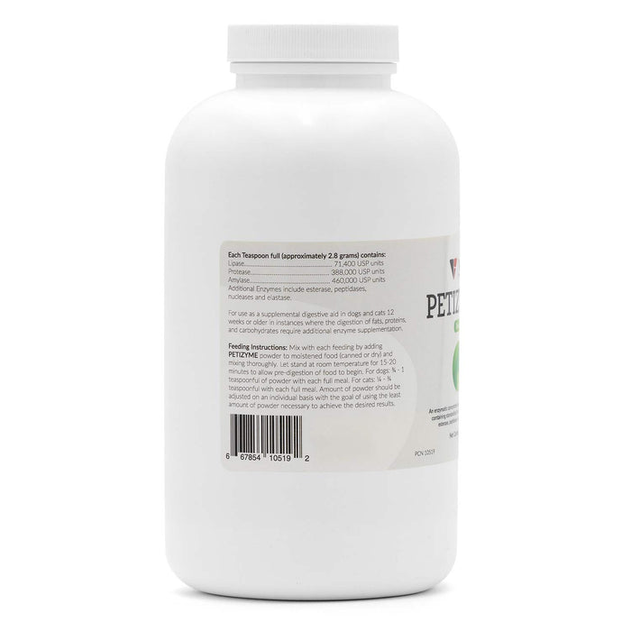 PETIZYME Digestive Aid Powder for Dogs and Cats, 12 oz