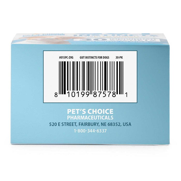 Pets Choice Gut instincts, Probiotic Packets for Dogs, 30ct Size 30ct