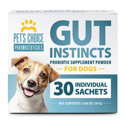 Pets Choice Gut instincts, Probiotic Packets for Dogs, 30ct Size 30ct