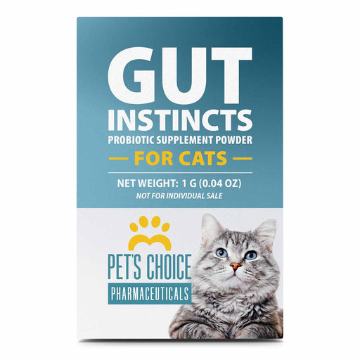 Pets Choice Gut instincts, Probiotic Packets for Cats, 30ct Size 30ct