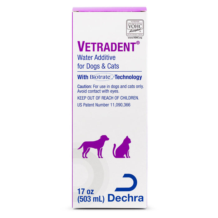 Vetradent Liquid Water Additive for Dogs & Cats, 17 oz