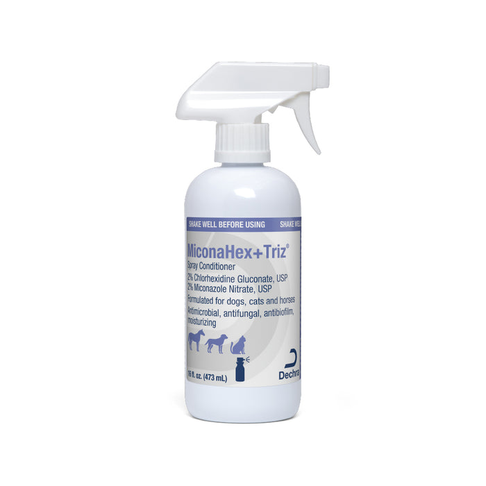 Miconahex+Triz Medicated Antimicrobial Spray Conditioner for Dogs, Cats, and Horses