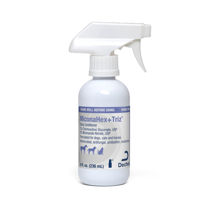 Miconahex+Triz Medicated Antimicrobial Spray Conditioner for Dogs, Cats, and Horses
