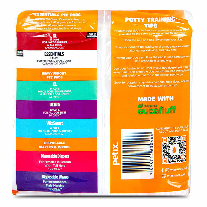 WizSmart Essentials Pads, Large