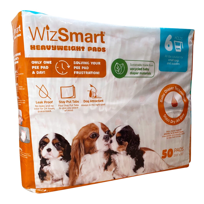 WizSmart Heavyweight Pads for Small Dogs & Puppies