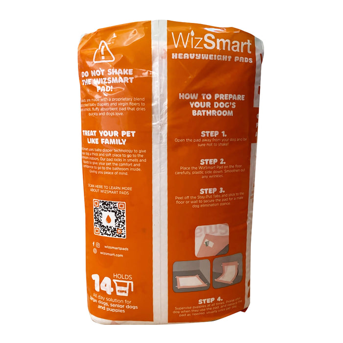 WizSmart Heavyweight Ultra Absorbent Pads for Dogs