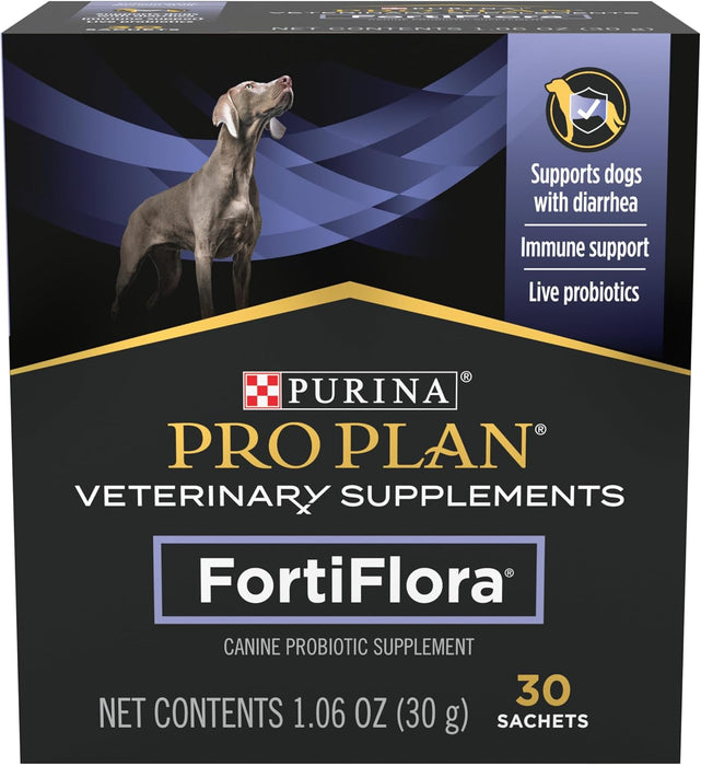 Purina Pro Plan FortiFlora Supplement for Dogs, 30 ct