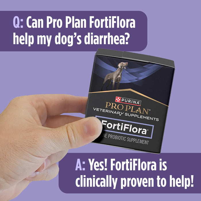 Purina Pro Plan FortiFlora Supplement for Dogs, 30 ct