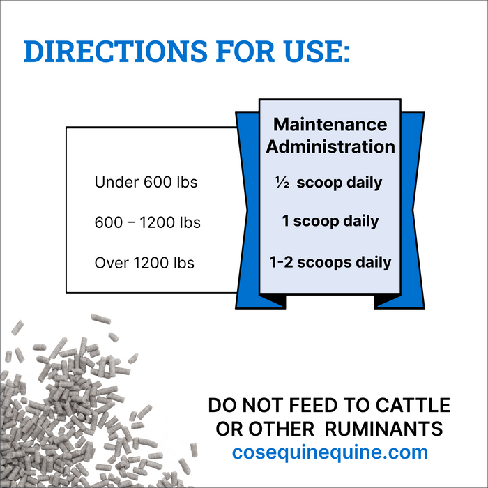 Nutramax Cosequin ASU Joint & Hoof Pellets Joint Health Supplement for Horses