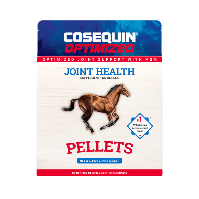 Nutramax Cosequin Optimized Pellets with MSM Joint Health Supplement for Horses, 1400 Grams
