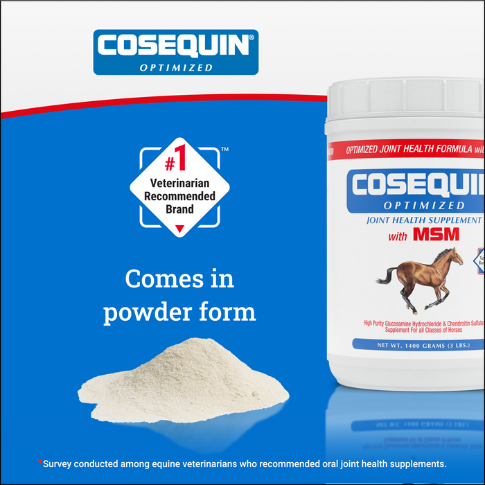 Nutramax Cosequin Optimized with MSM Joint Health Supplement for Horses