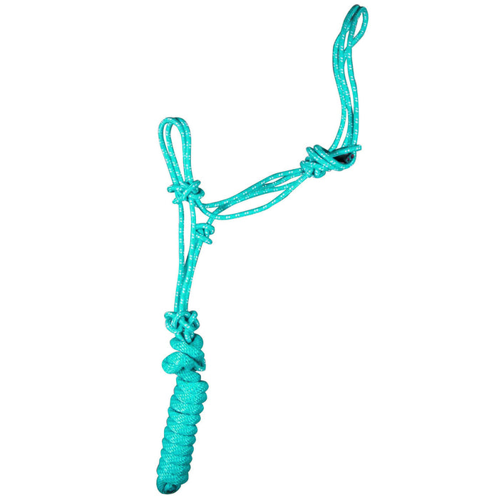 Jeffers Poly Braided Rope Horse Halter with Lead