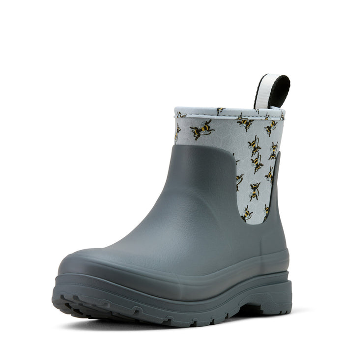 Ariat Womens Kelmarsh Shortie Rubber Boot Color Bee Print