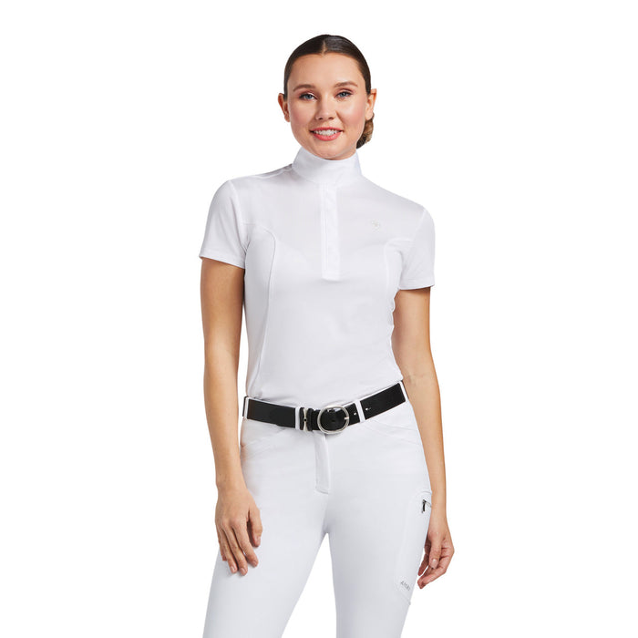 Ariat Womens Aptos Show Shirt Color White