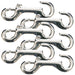 Jeffers Zinc-Plated Open End Snap, 4', 6 pk - 