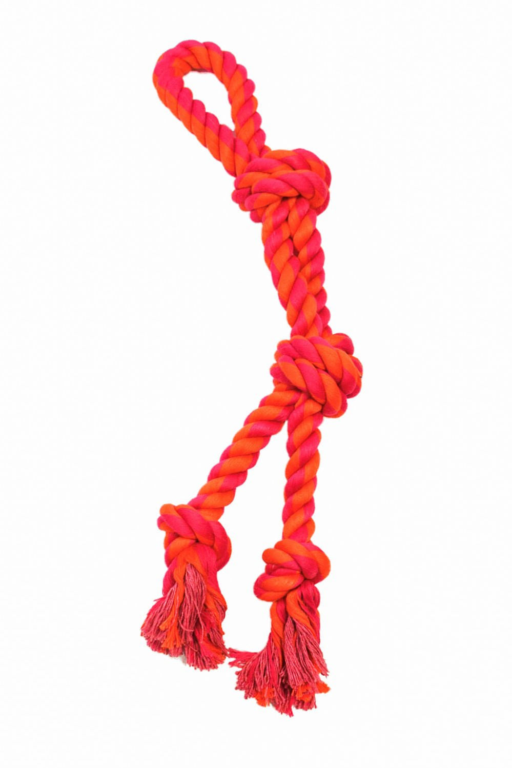 2 Knot Split Rope Toy for dogs — Lambert Vet Supplies