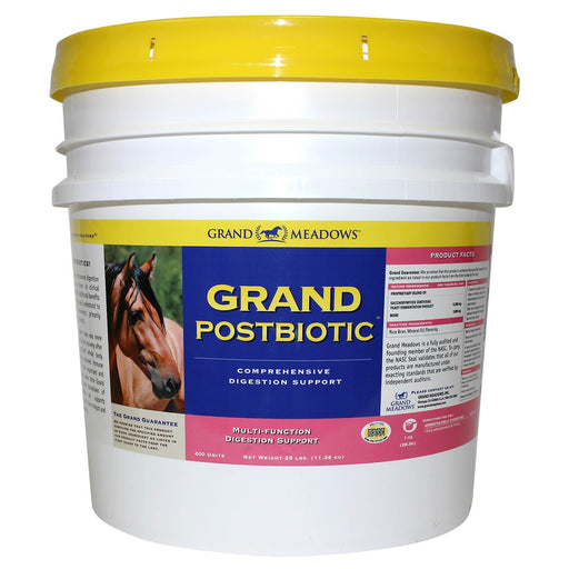 Grand Postbiotic Digestion Supplement for Horses Size 25 lb