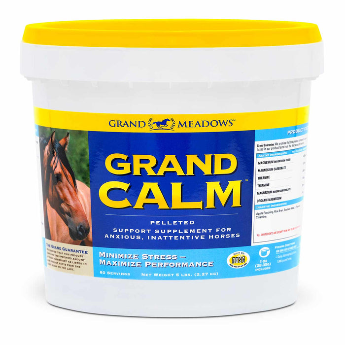 Grand Calm Pelleted Supplement for Horses