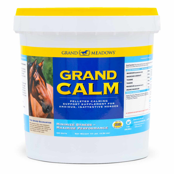 Grand Calm Pelleted Supplement for Horses