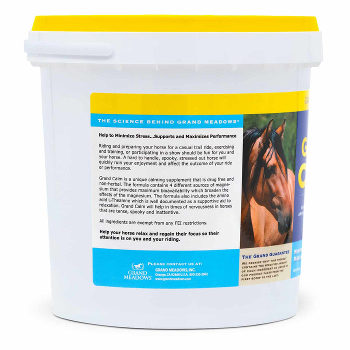 Grand Calm Pelleted Supplement for Horses