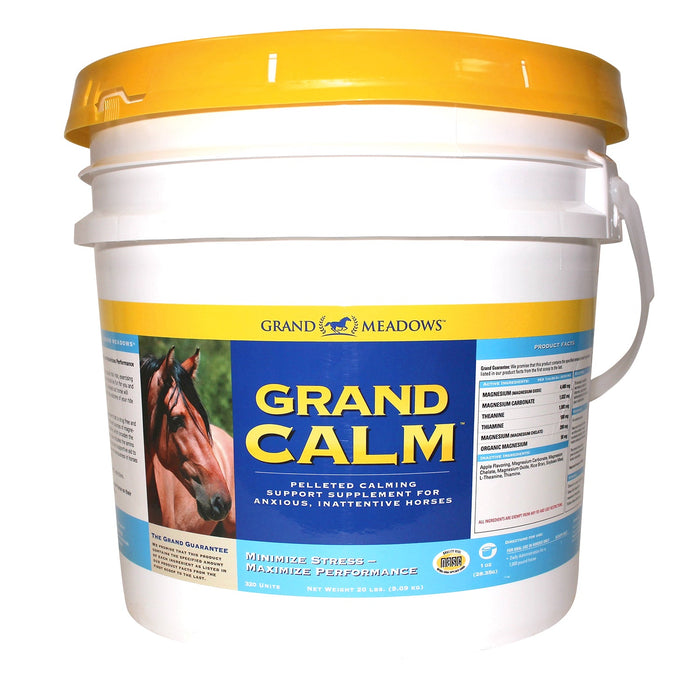 Grand Calm Supplement for Horses, Size 20 lb