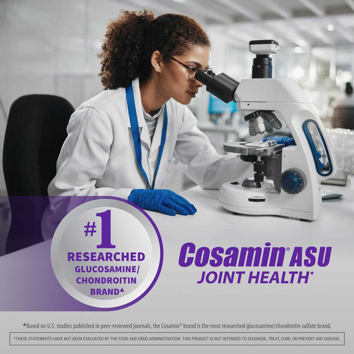 Nutramax Cosamin ASU Joint Health Supplement with Glucosamine, Chondroitin & ASU for Men’s & Women's Joint Health