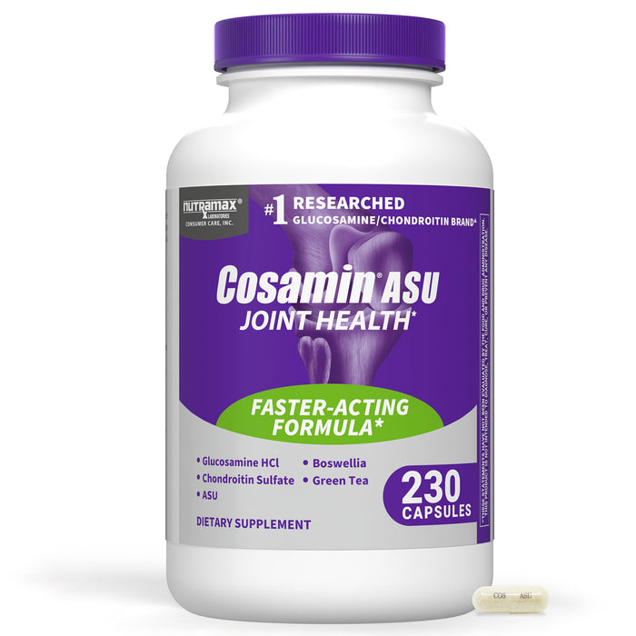 Nutramax Cosamin ASU Joint Health Supplement with Glucosamine, Chondroitin & ASU for Men’s & Women's Joint Health