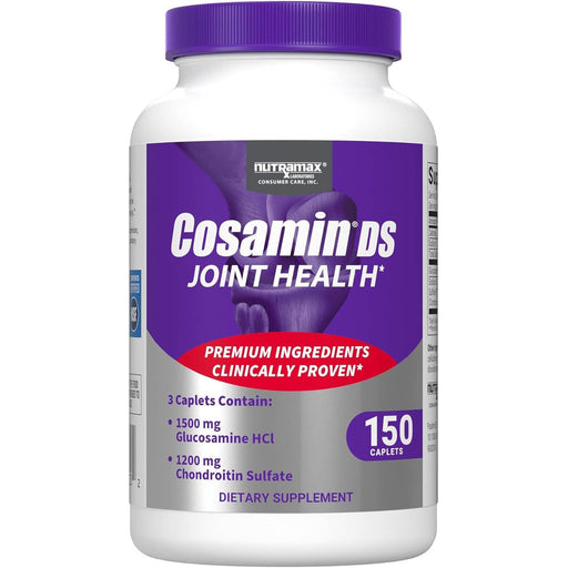 Nutramax Cosamin DS Joint Health Supplement with Glucosamine & Chondroitin for Men’s & Womens Joint Health, 150 Caplets Size 150