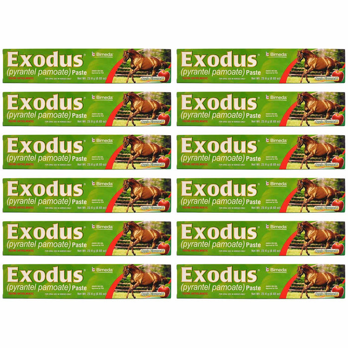 Exodus Pyrantel Pamoate Horse Dewormer Paste